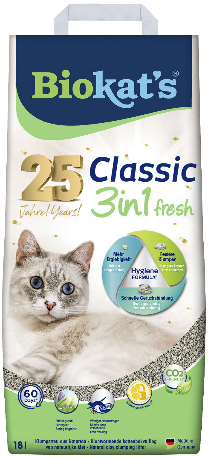 Biokat's Katzenstreu Classic 3in1 Fresh